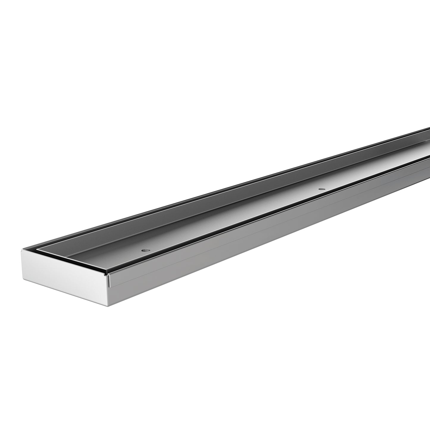 Phoenix Flat Channel Drain TI 75 x 1200mm Outlet 45mm