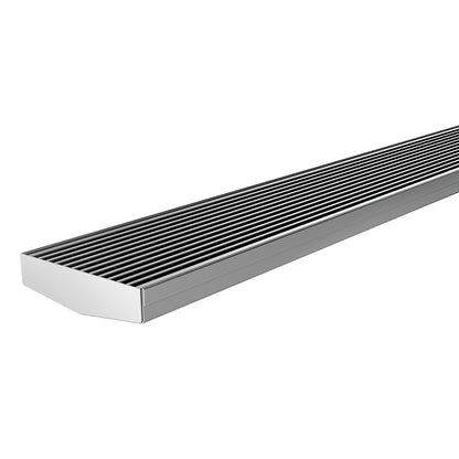 Phoenix V Channel Drain HG 100 x 900mm Outlet 90mm