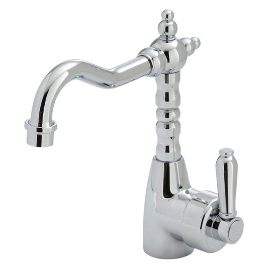 Fienza Eleanor Shepherds Crook Basin Mixer Chrome