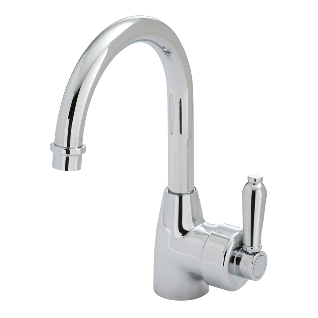 Fienza Eleanor Gooseneck Basin Mixer Chrome