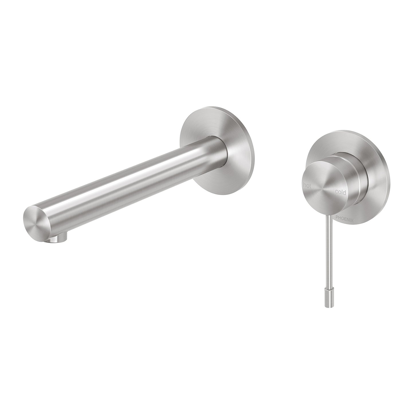 Vivid Slimline SS 316 Wall Basin / Bath Mixer Set 180mm