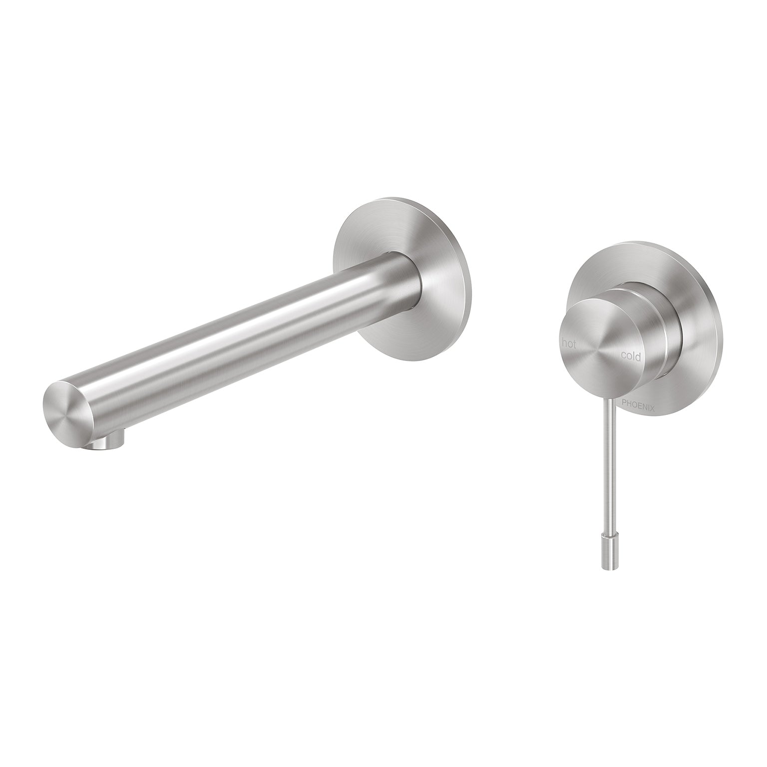 Vivid Slimline SS 316 Wall Basin / Bath Mixer Set 180mm