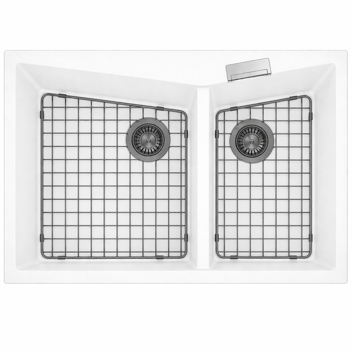Stainless Steel Gunmetal Sink Grid for Carysil CGDB