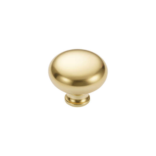 Momo Lugo Knob 38mm in Polished Brass