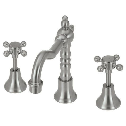 Fienza Lillian Shepherds Crook Basin Set Brushed Nickel