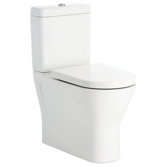 Fienza RAK Resort Back-to-Wall Toilet Suite, Bottom Inlet, S-Trap 90-200
