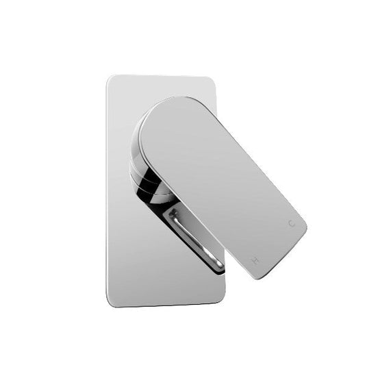 Vog Solid Brass Chrome Shower/Bath Wall Mixer