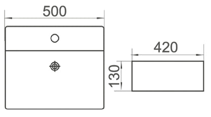 BRAVO 500 Above Counter Basin