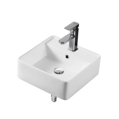 COCO Wall Hung SQ Basin With Bracket