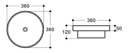 JESS Semi Insert Basin