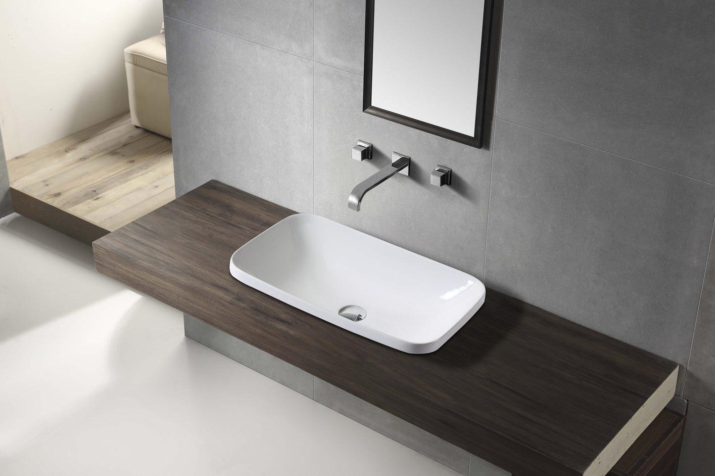 MILAN 600 Semi Insert Basin