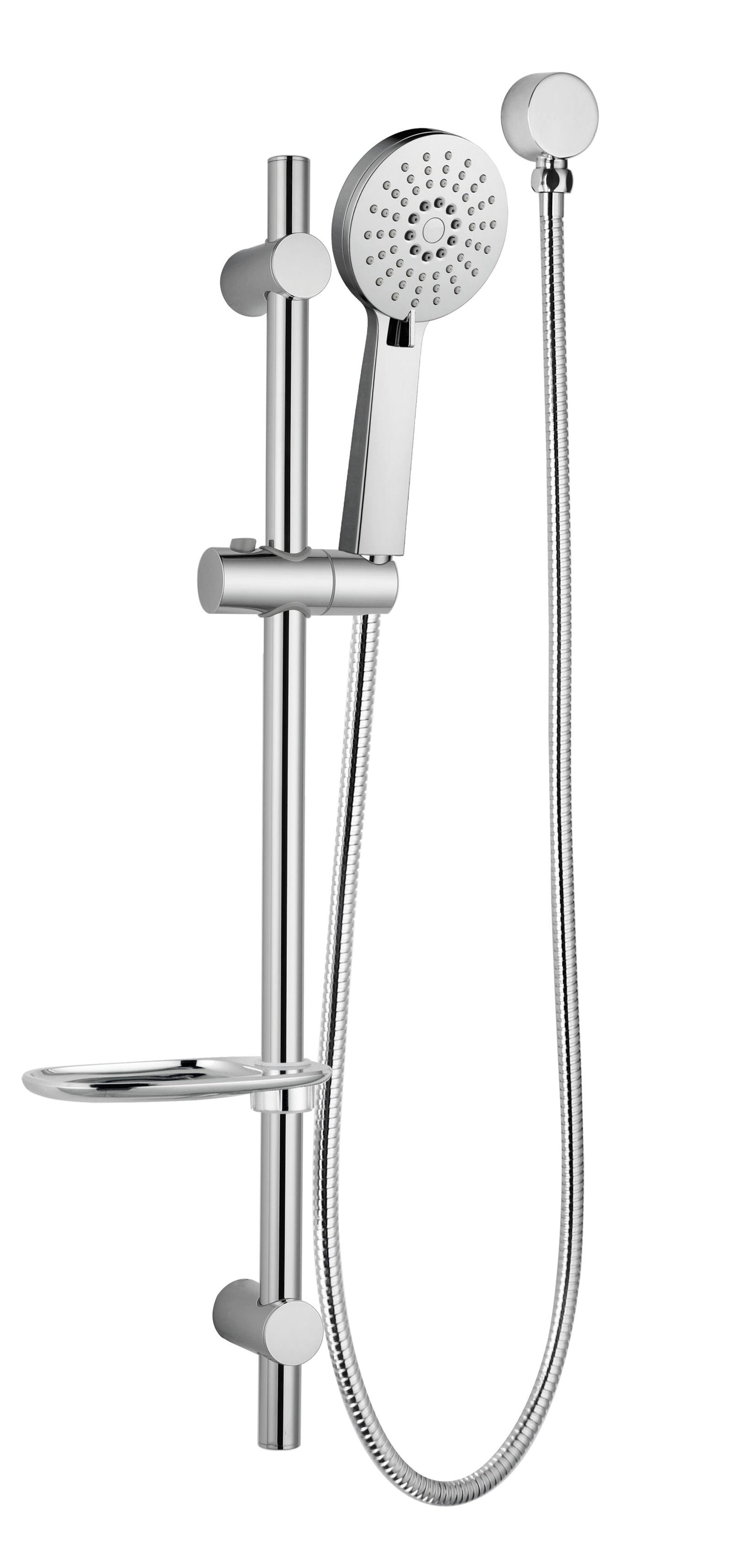 RAINJET Shower Head on Rail