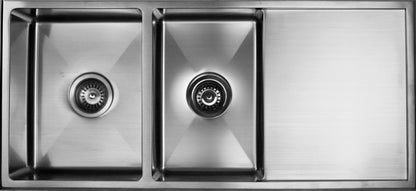 IMPACT Double Bowl Sink with Drainer