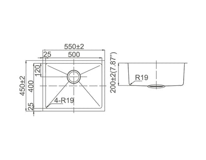 LAVASSA Undermount Sink