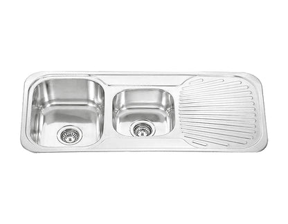 DANTE 1 & 1/2 Sink with Tap Hole and Drainer