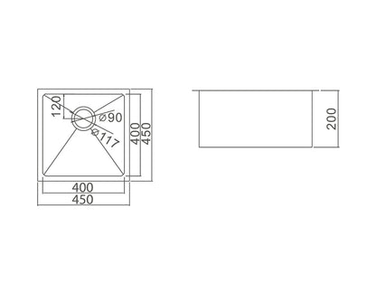 IMPACT 32L Undermount Sink