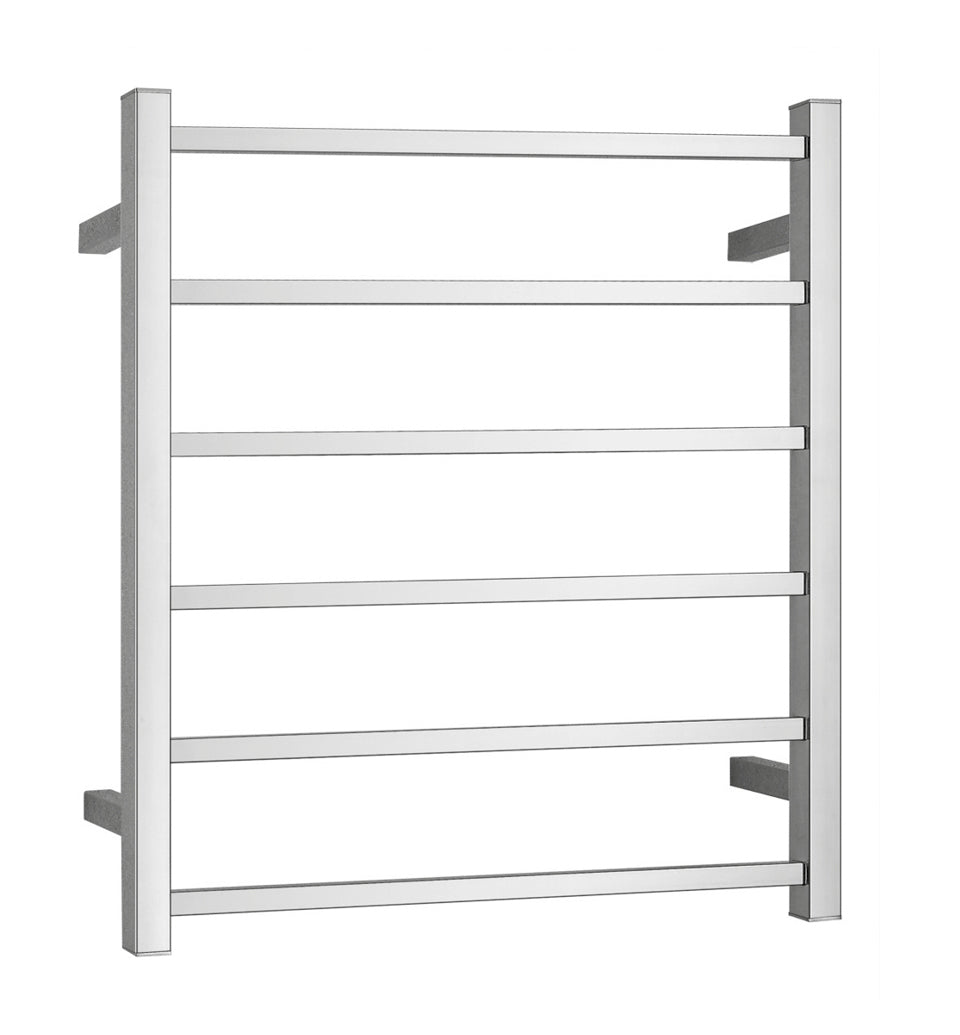 QUBI Non Heated Stainless Steel Towel Ladder Square Bar.