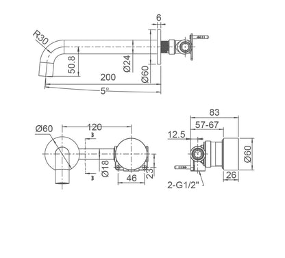 VIVO Basin/Bath Set