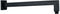 Matte Black L-Shape 35cm