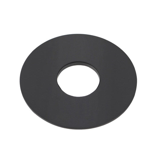 65mm Gun Metal Grey Backing Plate For Wall Mixer / Diverter Bottom Part / Wall Spout