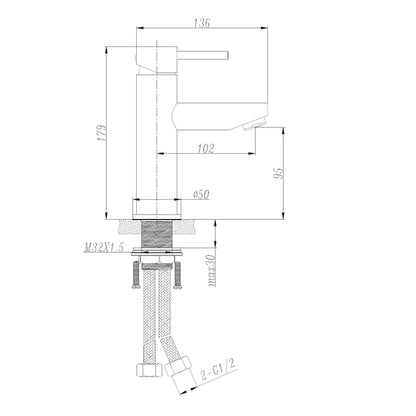 JESS Basin Mixer