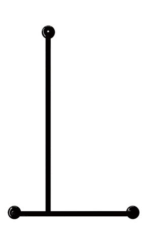 MOBI CARE T Shape Shower Rail