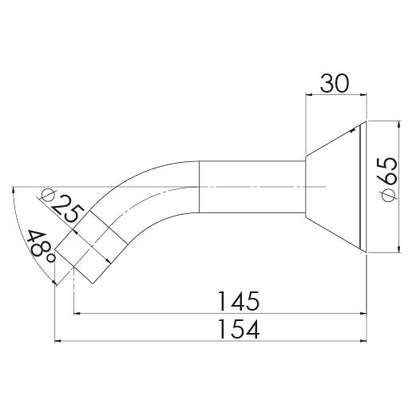Ivy Bath Outlet 150mm