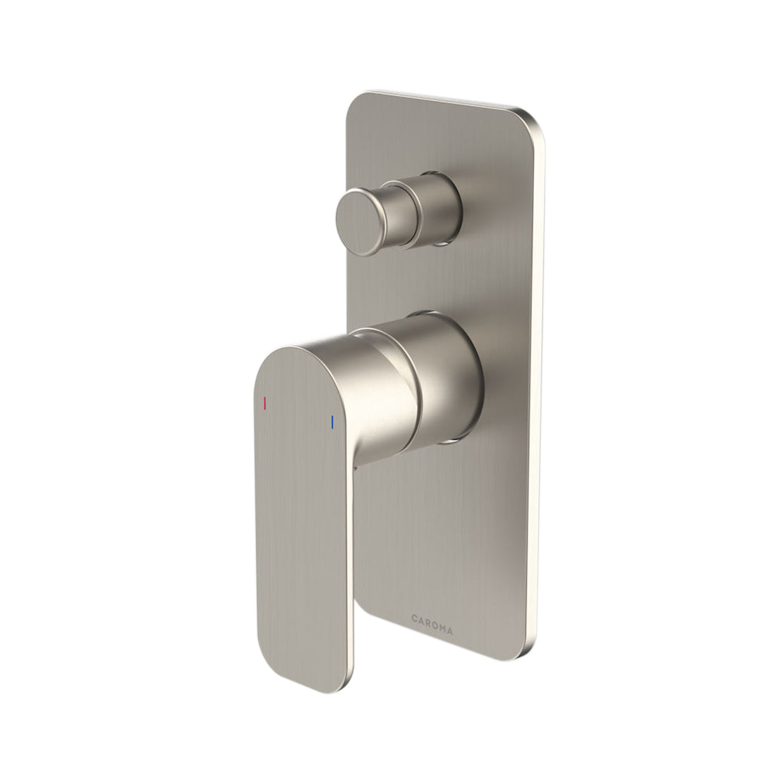 Caroma Luna Bath-Shower Mixer with Diverter Brushed Nickel