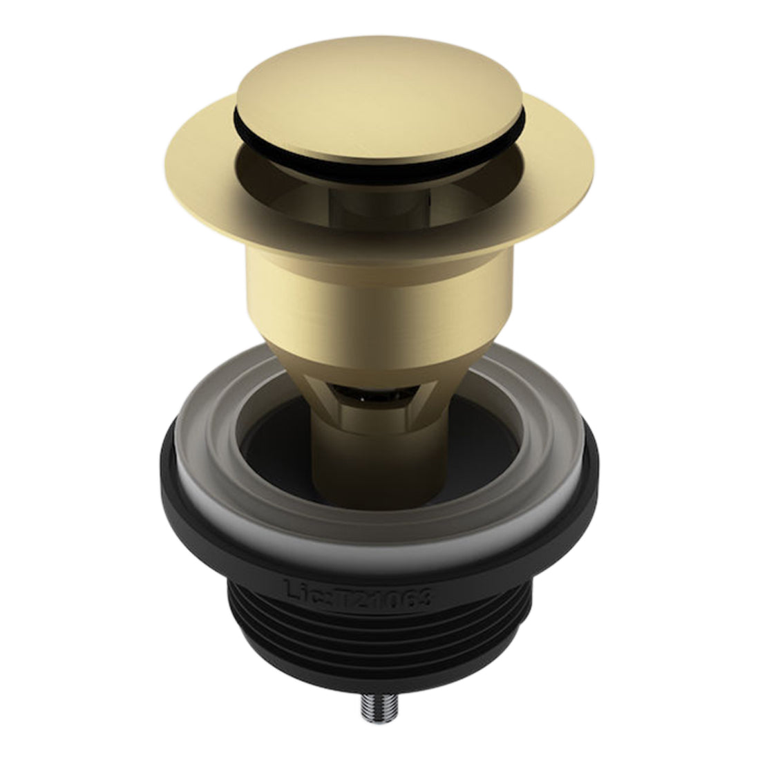 Caroma Pop-Up Plug and Waste Brushed Brass