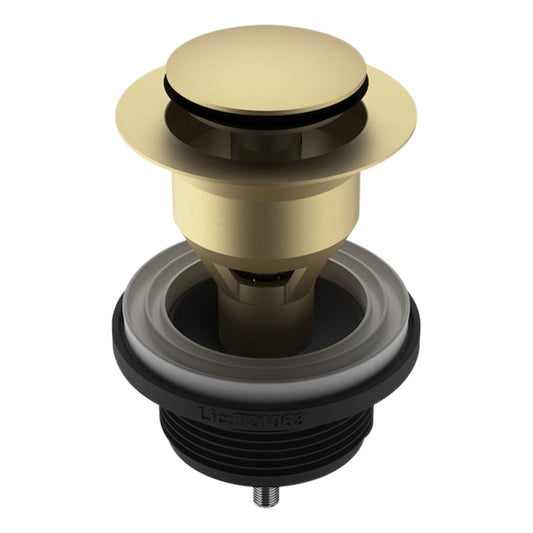Caroma Pop-Up Plug and Waste Brushed Brass