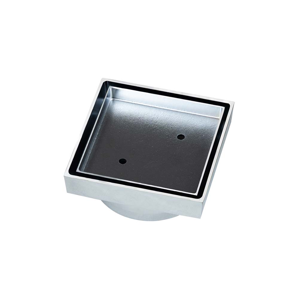 Brass Tile Grate Square 100Mm