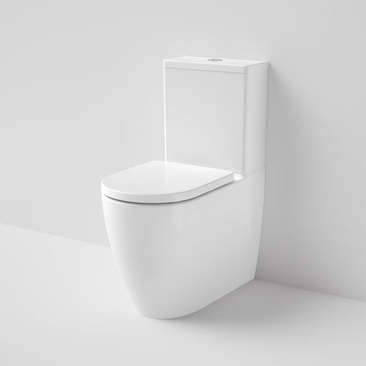 Caroma Urbane II Clean Flushed Wall Faced Close Couple Toilet Suite With Germ Gard (Back Entry)