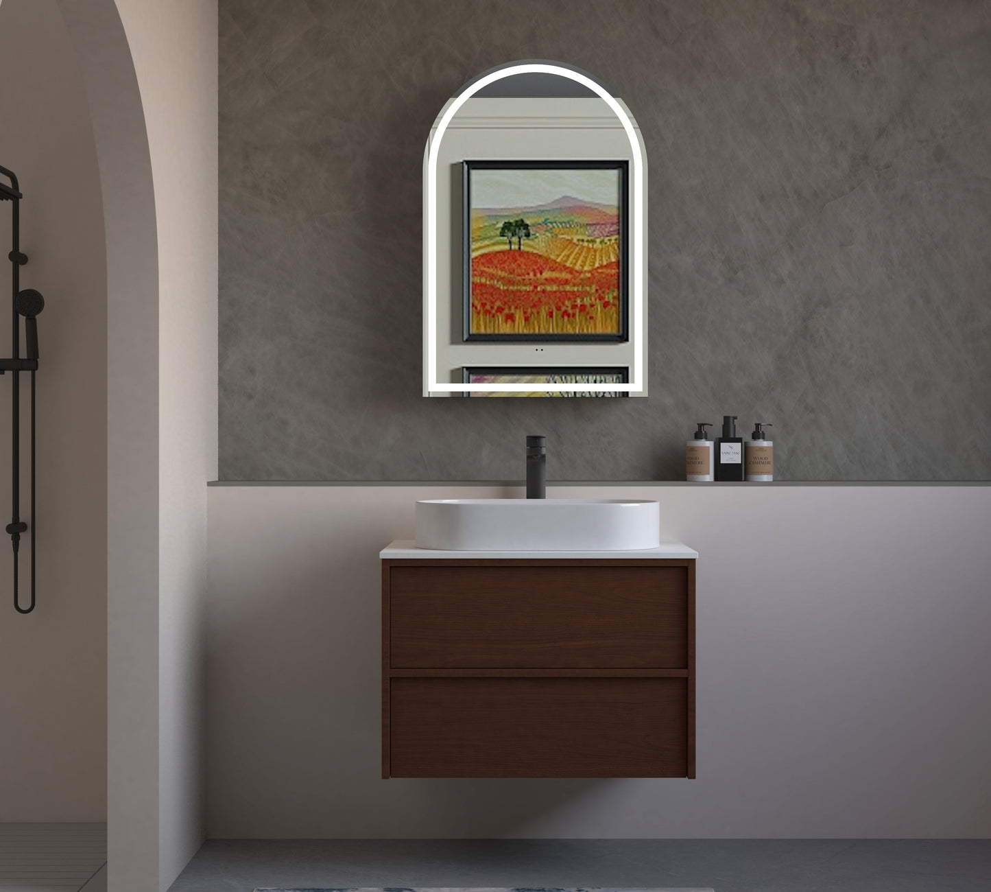 Navona 750MM Wall Hung Shaker Vanities without Stone Top
