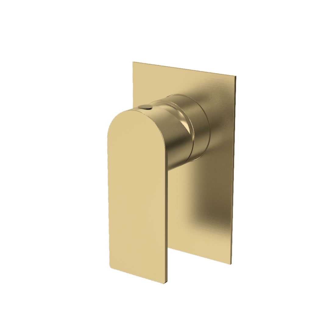 Orvieon Velora Wall Mixer in Brushed Aurum