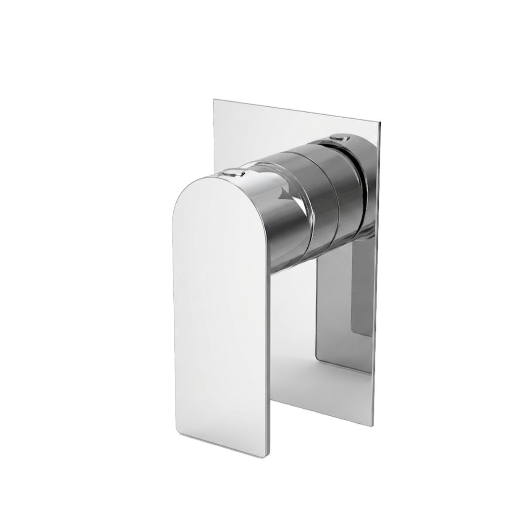 Orvieon Velora Wall Mixer in Sterling Chrome