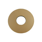 80mm Brushed Yellow Gold Round Cover Plate For Wall Mixer / Diverter Bottom Part / Wall Spout