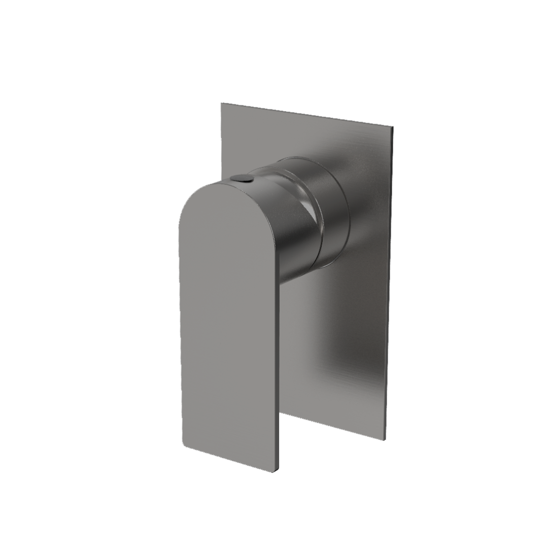 Orvieon Velora Wall Mixer in Forged Gunmetal