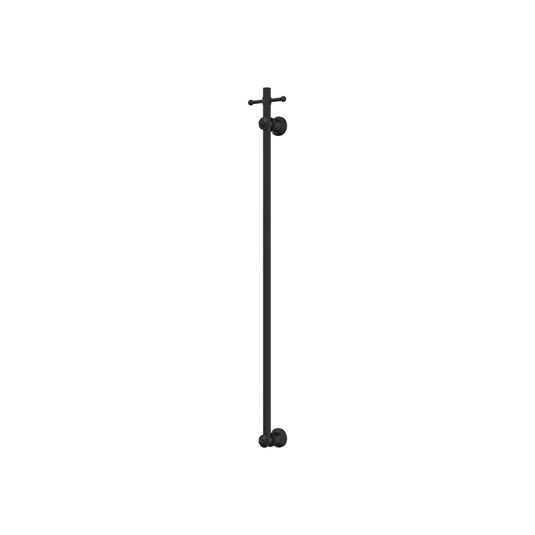 Fienza Lillian Vertical Heated Towel Rail 93 x 1000mm Matte Black