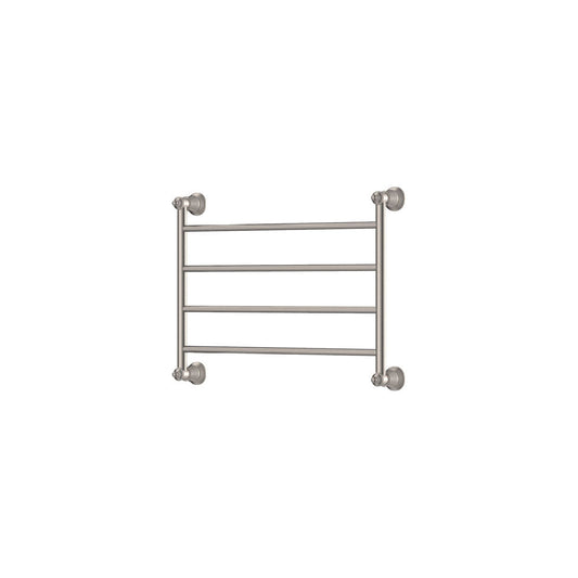 Fienza Lillian Heated Towel Rail 600 x 450mm Brushed Nickel
