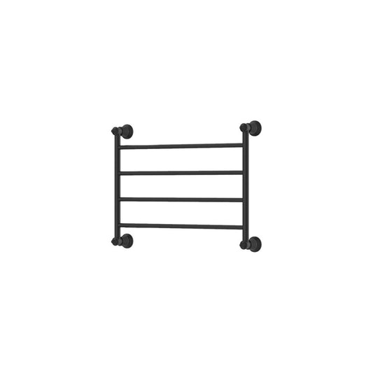 Fienza Lillian Heated Towel Rail 600 x 450mm Matte Black