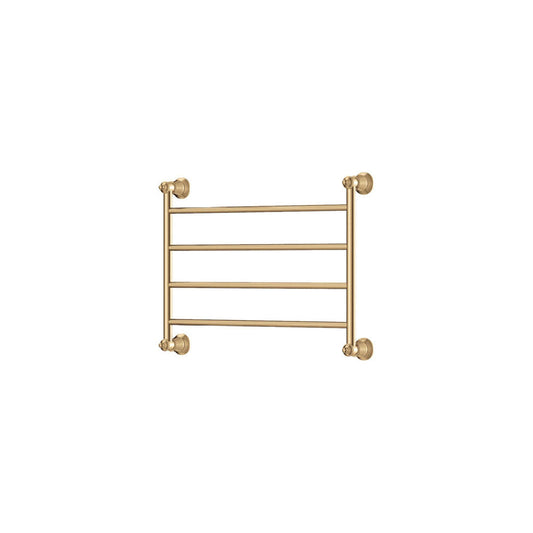 Fienza Lillian Heated Towel Rail 600 x 450mm Urban Brass