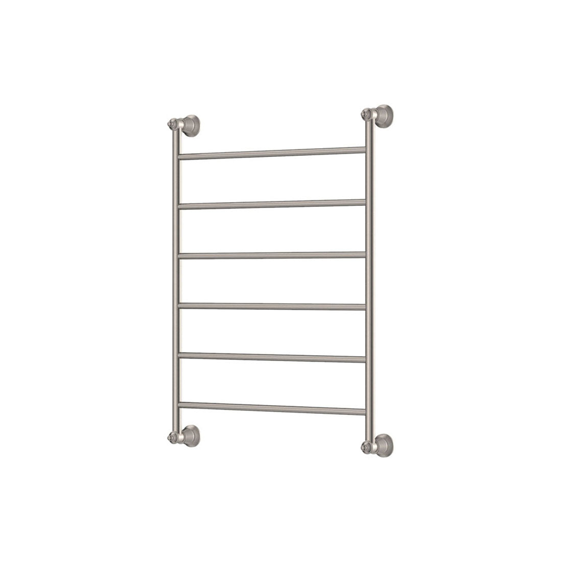 Fienza Lillian Heated Towel Rail 600 x 800mm Brushed Nickel