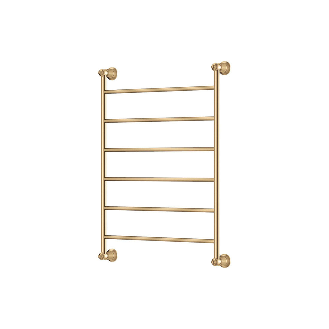 Fienza Lillian Heated Towel Rail 600 x 800mm Urban Brass