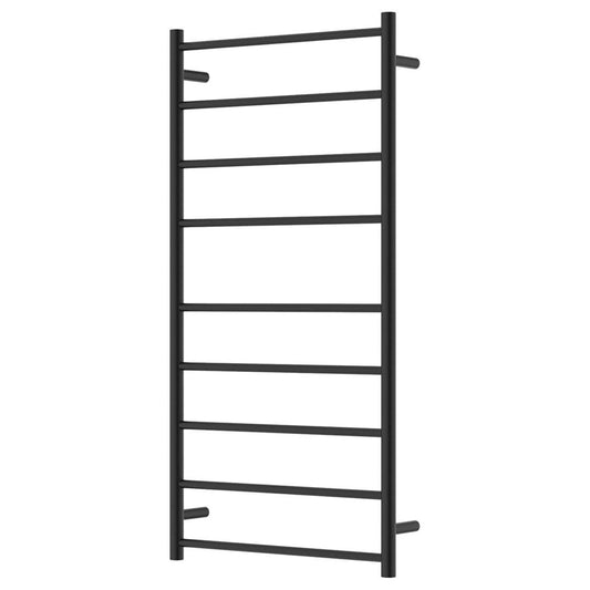 Fienza Isabella Heated Towel Rail 600 x 1200mm Matte Black