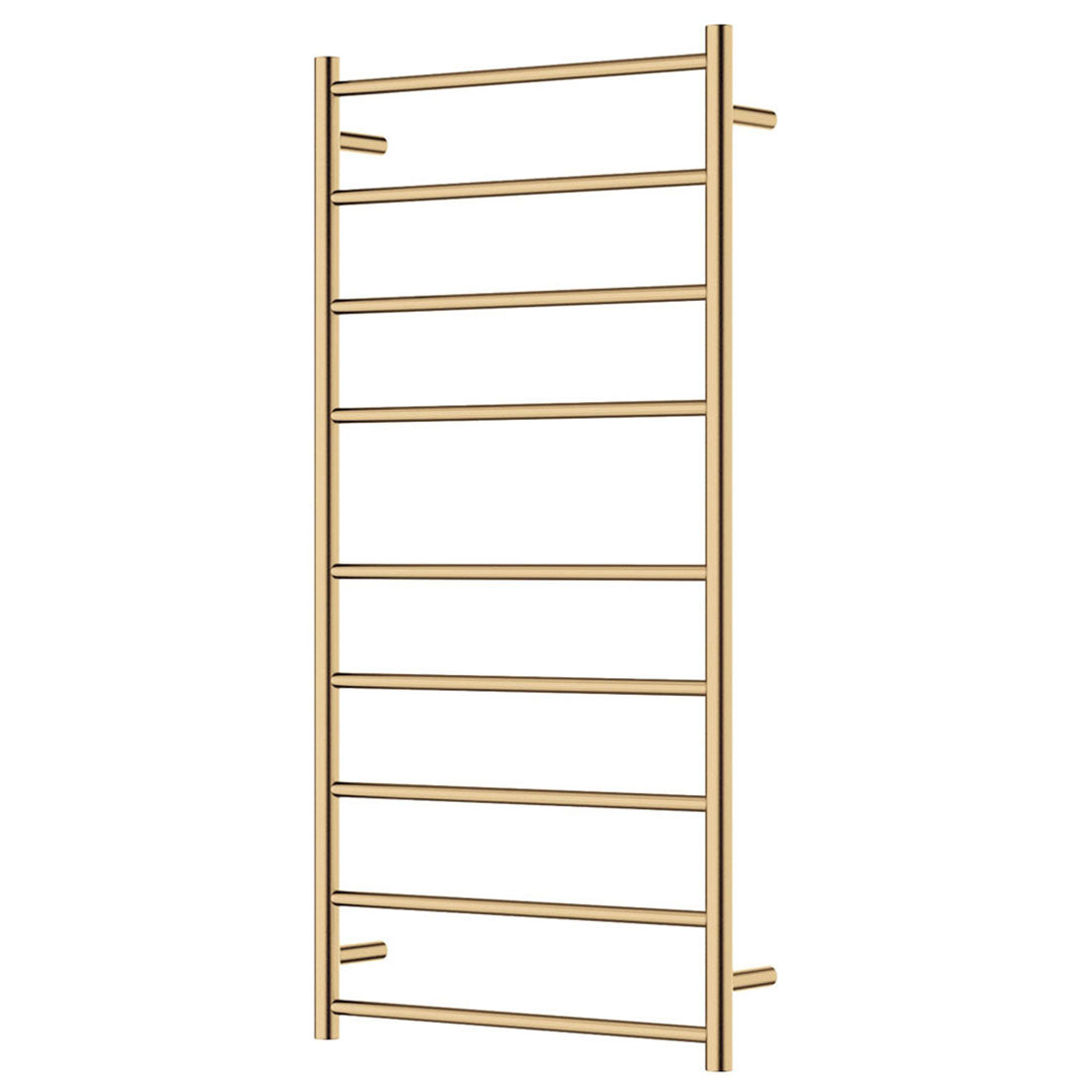 Fienza Isabella Heated Towel Rail 600 x 1200mm Urban Brass