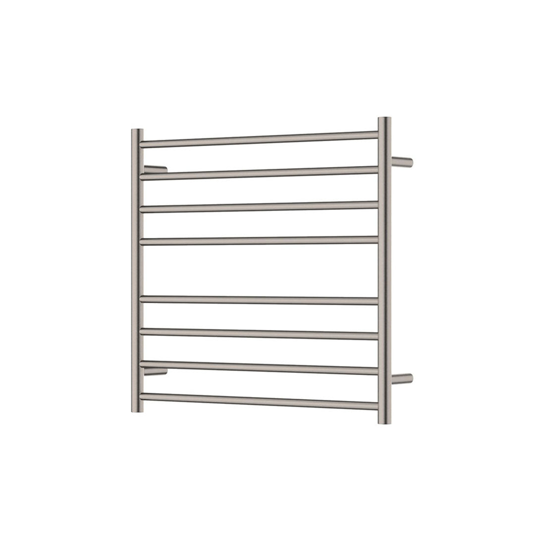 Fienza Isabella Heated Towel Rail 750 x 750mm Brushed Nickel