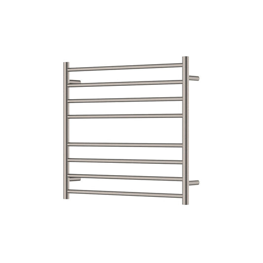 Fienza Isabella Heated Towel Rail 750 x 750mm Brushed Nickel