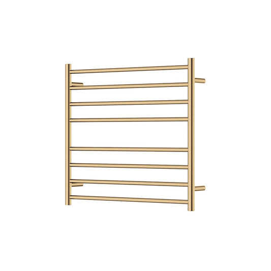 Fienza Isabella Heated Towel Rail 750 x 750mm Urban Brass