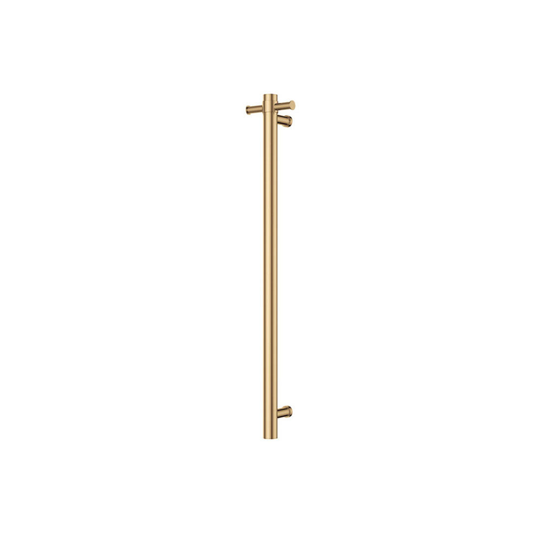 Fienza Isabella Vertical Heated Towel Rail Urban Brass