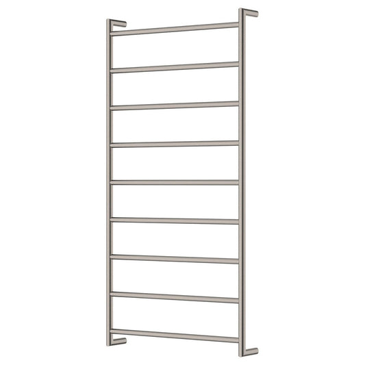 Fienza Kaya Heated Towel Rail 600 x 1200mm Brushed Nickel